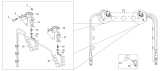 Тормозная система/Brake pipeline-chassis (non-ABS) 1S41893560020