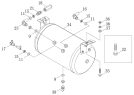 Тормозная система/Brake pipe-air cylinder assembly (aluminium alloy) 1S41893563002