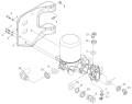 Тормозная система/Brake piping-drier module 1S4189356F001