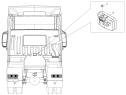 Задние фонари/Rear lamps-chassis 1S41893650001