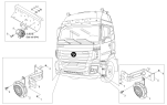 Электрооборудование/Signal device-chassis part 1S41893670501