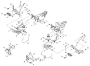Передняя подвеска кабины/Front mounting system, body 1SB248502A401