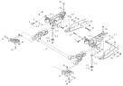 Передняя подвеска кабины/Front mounting system, body 1SB248502A401