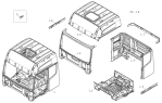 Детали кабины/Body shell (body shell assembly) 1SB2485000404