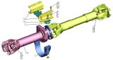 Установка карданной передачи 5340V4-2200000-030
