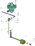 Крепление регулятора тормозных сил 4370-3533002-010