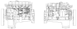 Двигатель CA6DM2-42E51-Y78CJ