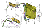 Установка системы охлаждения 4381C4-1300005-000