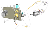 Установка механизма управления сцеплением 4571N2-1600005-011
