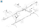 Установка электрооборудования на раме 3255N5-3700010