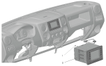 Установка магнитолы A21R23-7908005-10