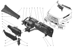 Установка отопителя A21R23-8101002
