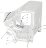 Установка деталей кабины UC1A11-5000002