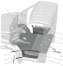 Установка ковриков пола UC1A11-5109002