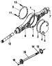 Картер заднего моста и полуоси