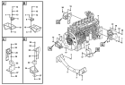 Двигатель/Engine assembly A0100-2701011303