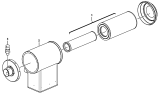 Пустынный воздушный фильтр/Desert air filter Assembly A1800-4110001275