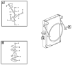 Опора радиатора/Cooler assemble support A0300-2703010998