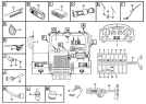 Электрическая система кабины/Cab electrical system K1300-2713011827
