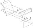 Левый брызговик/Left mudguard assembly L1300-2713010414