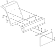 Правый брызговик/Right mudguard assembly L1300-2713010410