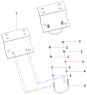 Хомут/Fixed clamp assembly