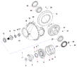 Главный редуктор и дифференциал/Main reducer and differential assembly