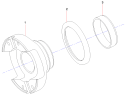 Вилка/Yoke assembly