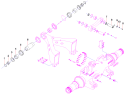 Детали крепления заднего моста/Rear axle mounting parts