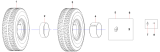 Заднее колесо/Rear wheel assembly