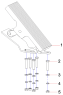 Педаль акселератора/Accelerograph controller assembly