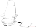 Сиденье водителя/Mechanical Suspension Driver seat