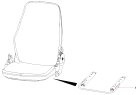 Вспомогательное сиденье/Mechanic suspension auxiliary driving seat