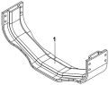Поперечная балка 2801F-K2000