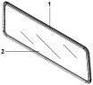 Заднее окно 5603A-C0100
