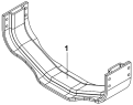 Поперечная балка 2801F-K2000