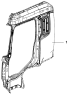 Левая стенка кабины 5401A-C0100
