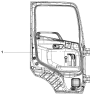Левая дверь 6101A-C0104