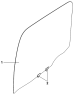 Окно правой двери 6103B-C0100